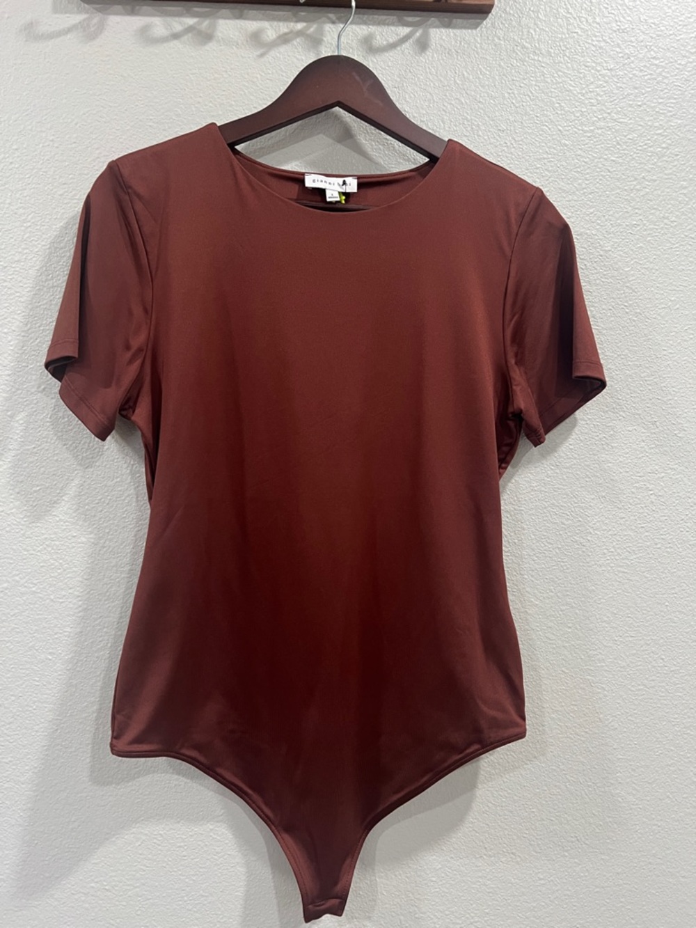 Gianni Bini Short Sleeve Crewneck Bodysuit